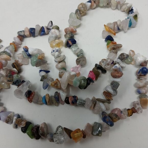 One Strand Natural Agate Beads - Picture 7 of 8